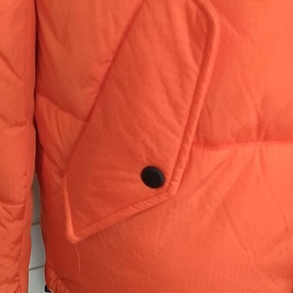 Calvin Klein Winter Orange Puffer Coat. Size Small. Unisex NWT - Picture 7 of 16